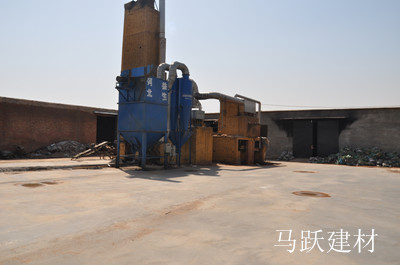 馬躍建材清明節(jié)假日期間開(kāi)展工廠(chǎng)地面硬化，工廠(chǎng)綠化工作